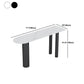 Sintered Stone Top Irregular Shape Bar Table Modern Bar Table with 3 Legs