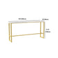 Rectangular Artificial Marble Bar Table Luxurious Bistro Table with Double Pedestal Clearhalo 'Bar Furniture' 'Bar Tables' 'bar_tables' 'furn' 'furn_bar_tables' 'Furniture' 'Kitchen & Dining Furniture' 5527490