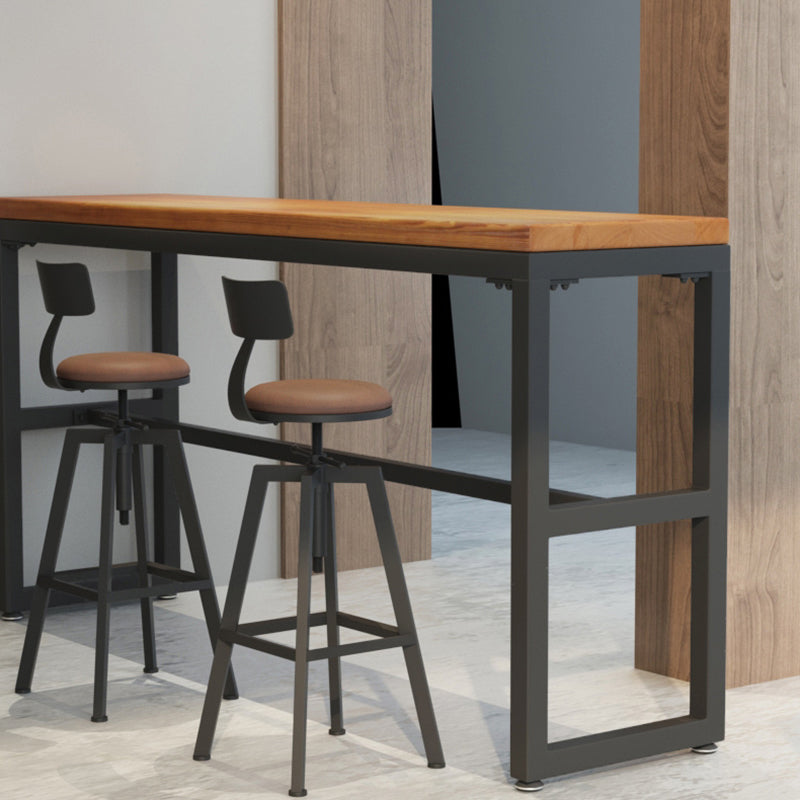 Sgabelli industriali di altezza senza braccio regolabile con base nera