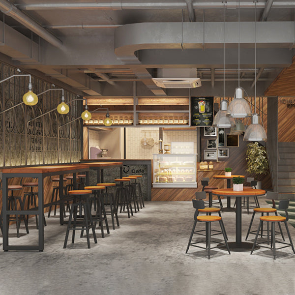 Taburetes de altura sin brazos ajustables taburetes industriales con base negra