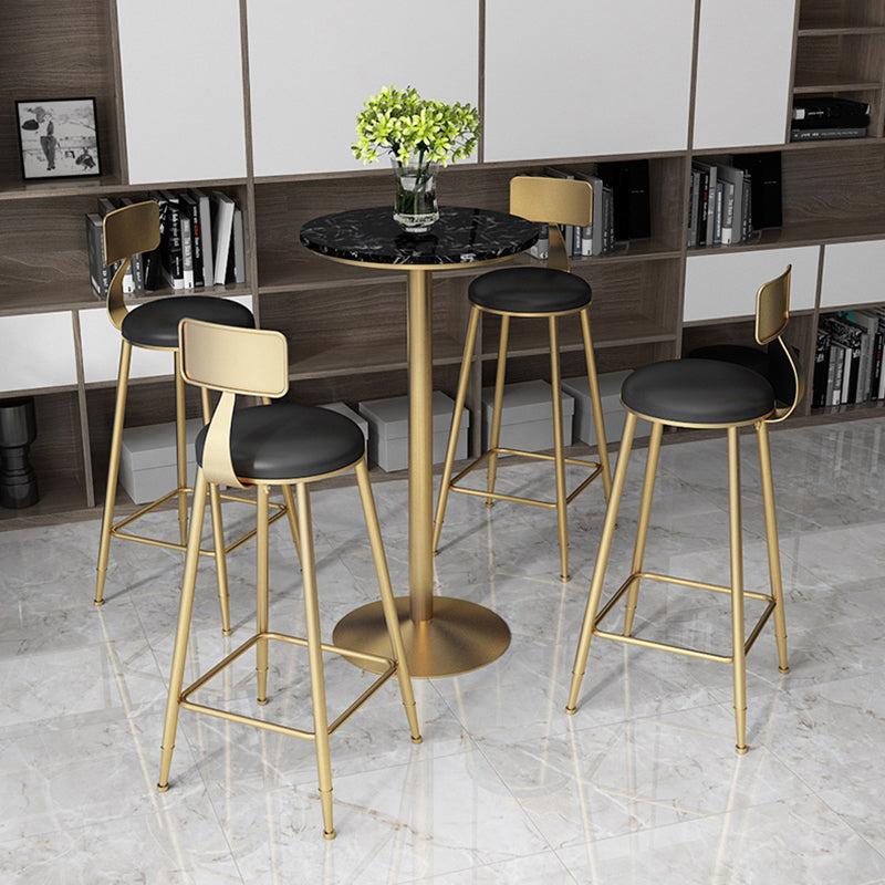 Ensemble de hauteur de comptoir en marbre moderne 1/2/3/5 Pièces boutique