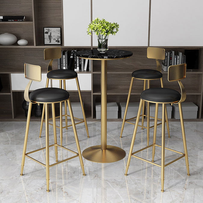 Ensemble de hauteur de comptoir en marbre moderne 1/2/3/5 Pièces boutique