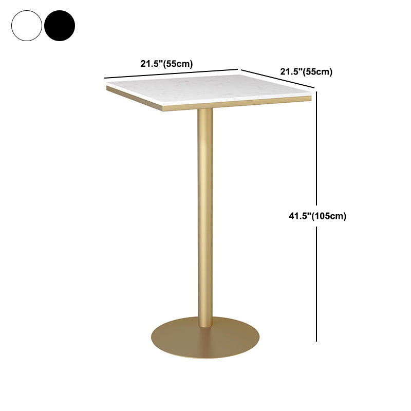 Ensemble de hauteur de comptoir en marbre moderne 1/2/3/5 Pièces boutique