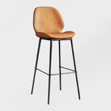 Modern 1/3/4 Pieces Bar Table Set Square Iron Counter Table with High Stools for Kitchen Clearhalo 'Bar Furniture' 'furn' 'furn_home_bar_bar_sets' 'Furniture' 'Home Bars & Bar Sets' 'home_bar_bar_sets' 'Kitchen & Dining Furniture' 5528370