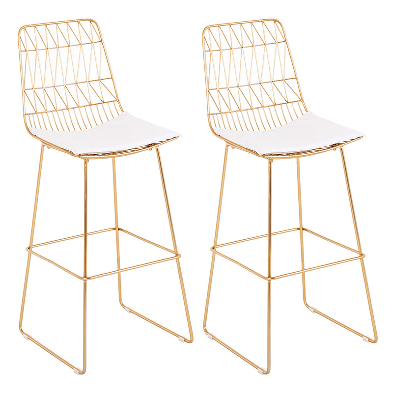 Mesa de madera blanca glamorosa y juego de heces 1/2/3/5 piezas de doble pedestal set