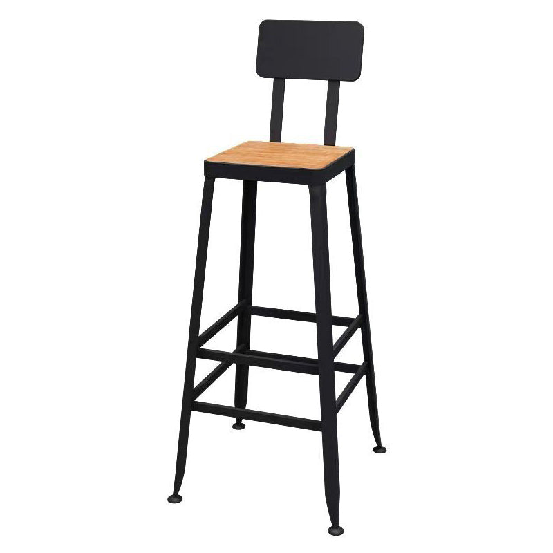 Ensemble de Table de Bar industriel 1/6/11 pièces, Table de comptoir rectangulaire en bois de pin avec tabourets hauts