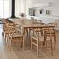 Modern 1/10 Pieces Dining Set Rectangle Pine Wood Dining Table for Dining Room