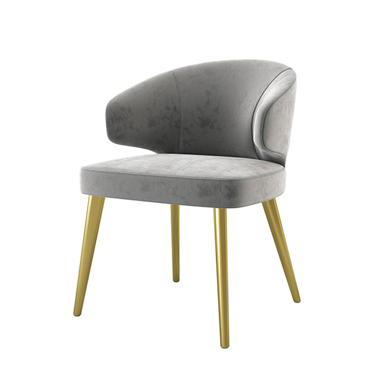 Modern Rectangle Dining Set 1/2/5 Pieces Stone Top Indoor Dinette Set with Gold Base Clearhalo 'Dining Room Sets' 'Dining Tables & Seating' 'dining_room_set' 'furn' 'furn_dining_room_set' 'Furniture' 'Kitchen & Dining Furniture' 5528559