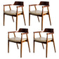 Modern 1/4/5/7 Pieces Dining Set Rectangle Pine Wood Dining Table for Kitchen