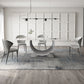 Designer Style Sintered Stone Top Dining Set Rectangle 1/2/3/4/5/7 Pieces Dining Table Set 5 Pieces: Table, 4 Chairs Clearhalo 'Dining Room Sets' 'Dining Tables & Seating' 'dining_room_set' 'furn' 'furn_dining_room_set' 'Furniture' 'Kitchen & Dining Furniture' 5528672