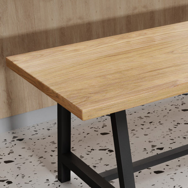 Modern 1/4/5 Pieces Dining Set Rectangle Pine Wood Dining Table for Kitchen Dining Room Clearhalo 'Dining Room Sets' 'Dining Tables & Seating' 'dining_room_set' 'furn' 'furn_dining_room_set' 'Furniture' 'Kitchen & Dining Furniture' 5528748