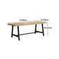 Modern 1/4/5 Pieces Dining Set Rectangle Pine Wood Dining Table for Kitchen Dining Room Clearhalo 'Dining Room Sets' 'Dining Tables & Seating' 'dining_room_set' 'furn' 'furn_dining_room_set' 'Furniture' 'Kitchen & Dining Furniture' 5528759