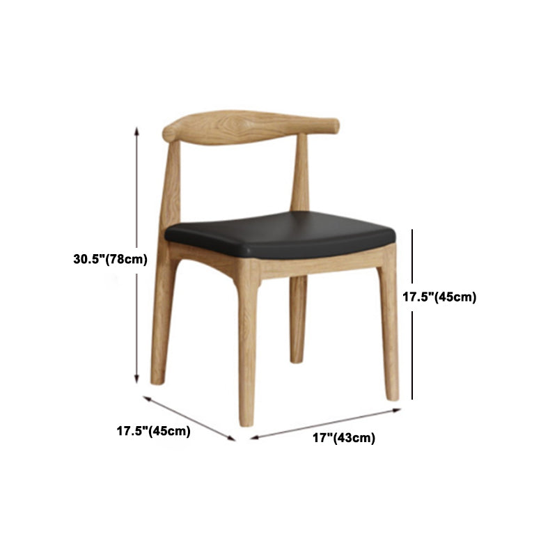 Modern 1/4/5 Pieces Dining Set Rectangle Pine Wood Dining Table for Kitchen Dining Room Clearhalo 'Dining Room Sets' 'Dining Tables & Seating' 'dining_room_set' 'furn' 'furn_dining_room_set' 'Furniture' 'Kitchen & Dining Furniture' 5528765