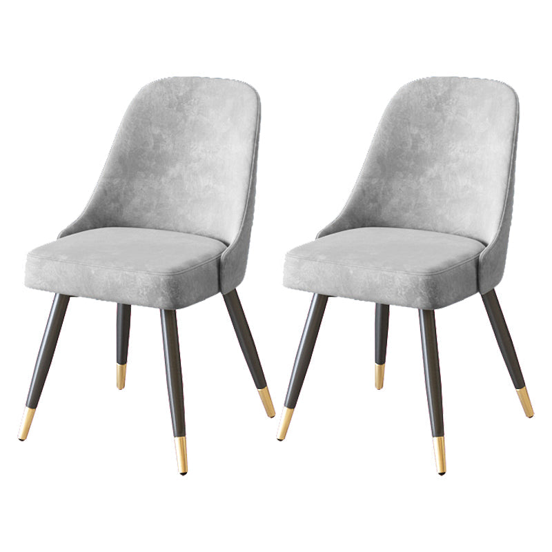 Modern 1/2/5/6/7 Pieces Dining Set Stone Top Dining Furniture Set 2 Grey Chairs Clearhalo 'Dining Room Sets' 'Dining Tables & Seating' 'dining_room_set' 'furn' 'furn_dining_room_set' 'Furniture' 'Kitchen & Dining Furniture' 5528788