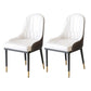 Modern 1/2/5/6/7 Pieces Dining Set Stone Top Dining Furniture Set 2 Beige Chairs Clearhalo 'Dining Room Sets' 'Dining Tables & Seating' 'dining_room_set' 'furn' 'furn_dining_room_set' 'Furniture' 'Kitchen & Dining Furniture' 5528794