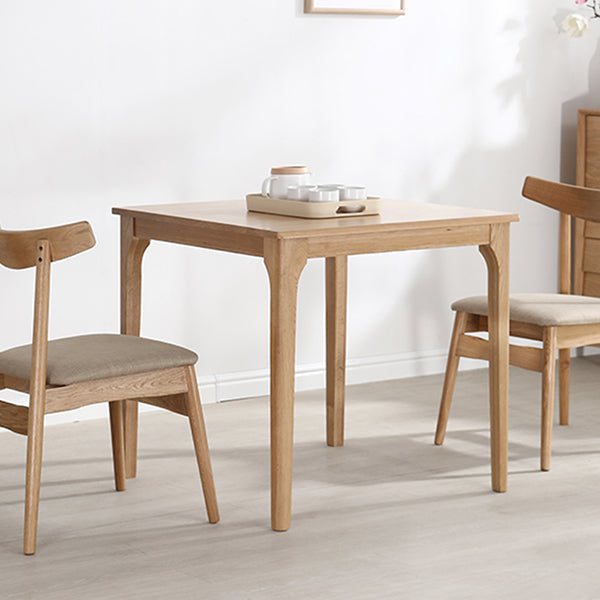 Industriestil 4 Beine Möbel Möbel Massivholz Quadrat Esstisch für Esszimmer