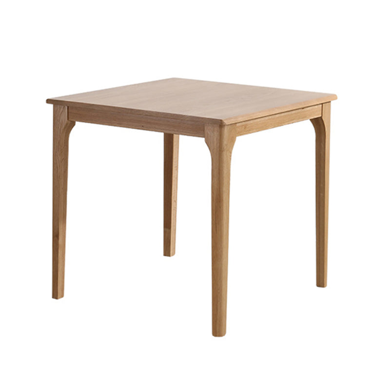 Industriestil 4 Beine Möbel Möbel Massivholz Quadrat Esstisch für Esszimmer