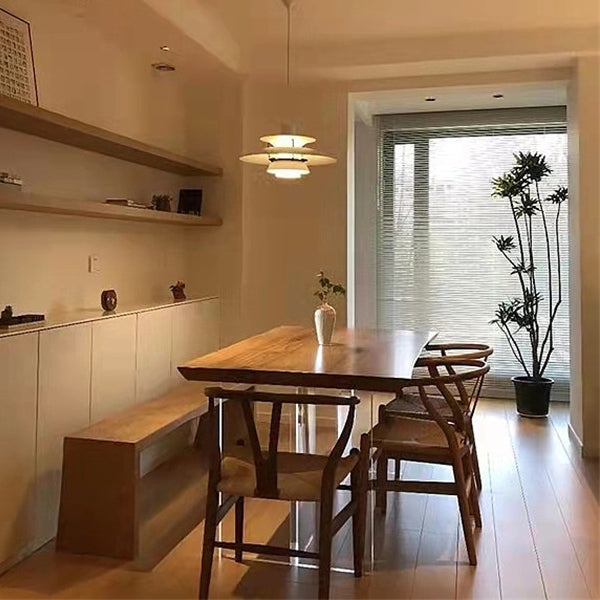 Moderno marrone in legno tavolino da pranzo speciale per cucina