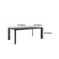 Modern Rectangle Dining Site Table Black Solid Wood 4 Legs Dining Table Clearhalo 'Dining Tables & Seating' 'Dining Tables' 'dining_table' 'furn' 'furn_dining_table' 'Furniture' 'Kitchen & Dining Furniture' 5529063