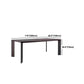 Modern Rectangle Dining Site Table Black Solid Wood 4 Legs Dining Table Clearhalo 'Dining Tables & Seating' 'Dining Tables' 'dining_table' 'furn' 'furn_dining_table' 'Furniture' 'Kitchen & Dining Furniture' 5529066