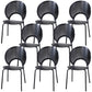 Industrial Metal Dining Room Chair Open Back Dining Side Chair for Restaurant Use