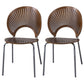Industrial Metal Dining Room Chair Open Back Dining Side Chair for Restaurant Use
