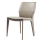 Contemporary Metal Dining Room Chair Armless Leather Dining Chairs for Home Use
