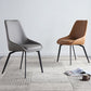 Contemporary Style Dining Chair Armless Chairs with Metal Legs for Home