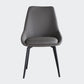 Contemporary Style Dining Chair Armless Chairs with Metal Legs for Home