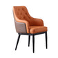 Contemporary Dining Chair Arm Dining Chair with Metal Legs for Kitchen Clearhalo 'Dining Chairs' 'Dining Tables & Seating' 'dining_chair' 'furn' 'furn_dining_chair' 'Furniture' 'Kitchen & Dining Furniture' 5530042