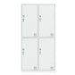 Contemporary Style Wardrobe White Metal Wardrobe Closet for Home Clearhalo 'Armoires & Wardrobes' 'armoires_wardrobes' 'Bedroom Furniture' 'furn' 'furn_armoires_wardrobes' 'Furniture' 5530149
