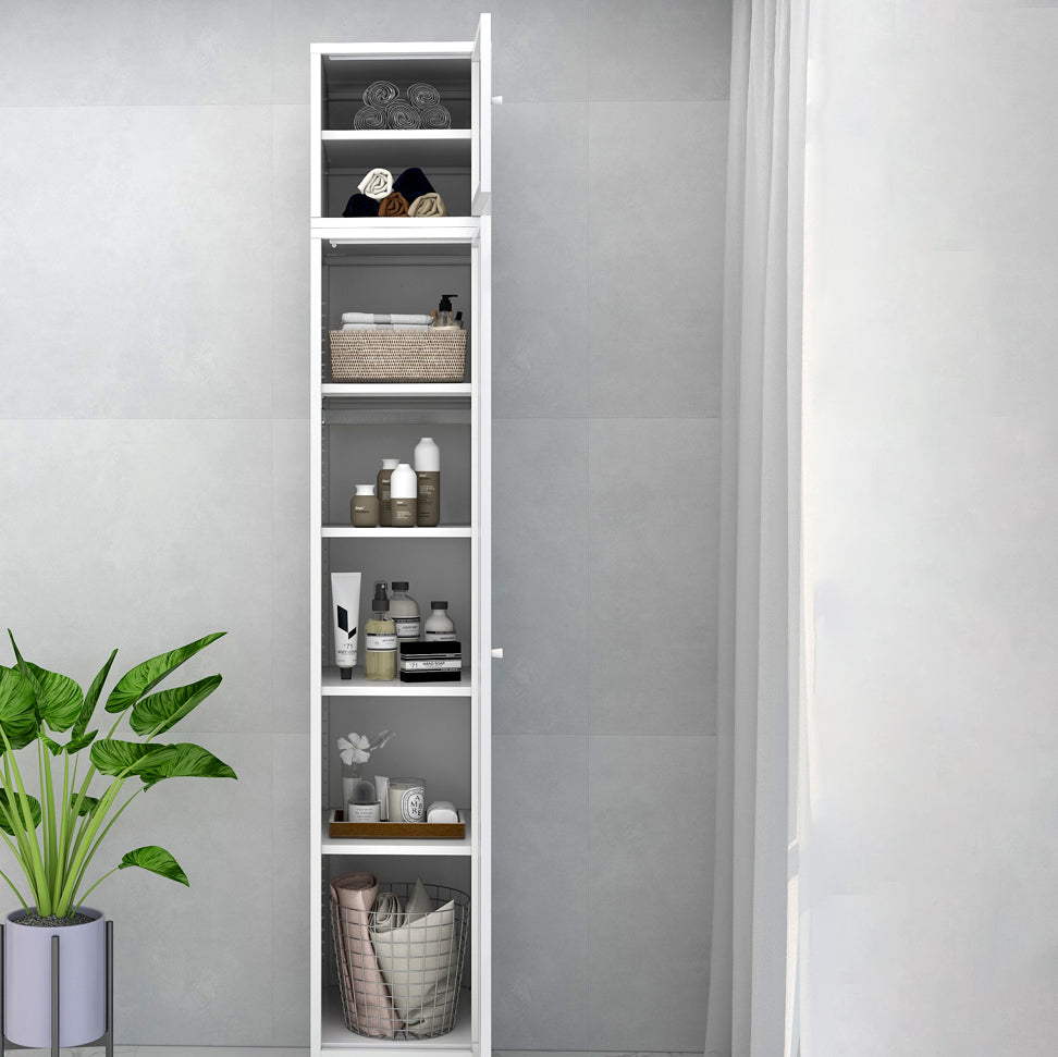 Stalen eigentijdse garderobe -armoire met benen scharnierende opbergkast