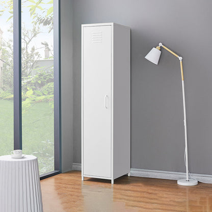 Stalen eigentijdse garderobe -armoire met benen scharnierende opbergkast