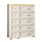 Plastic Storage Cabinet With Drawer Modern Wardrobe Armoire for Home