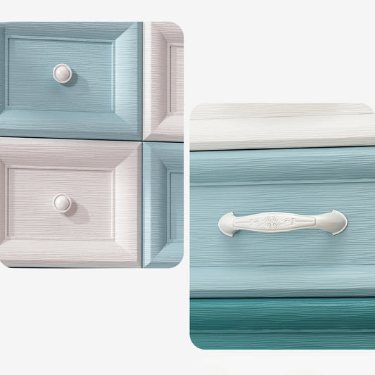 Gabinete de almacenamiento de plástico con cajón Armario moderno de armario para el hogar