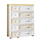 Plastic Storage Cabinet With Drawer Modern Wardrobe Armoire for Home