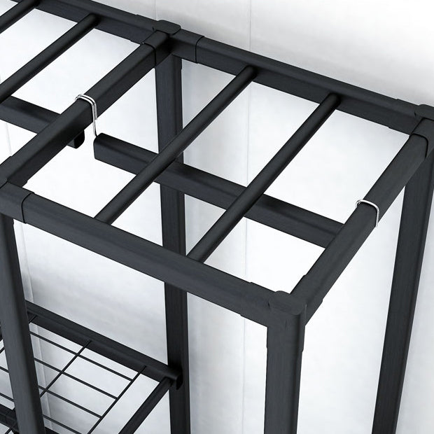 Gabinete de armario de acero de armario de estilo plegable de estilo contemporáneo para el hogar para el hogar