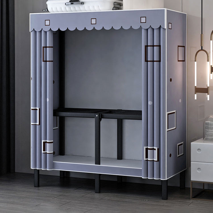 Gabinete de armario de acero de armario de estilo plegable de estilo contemporáneo para el hogar para el hogar