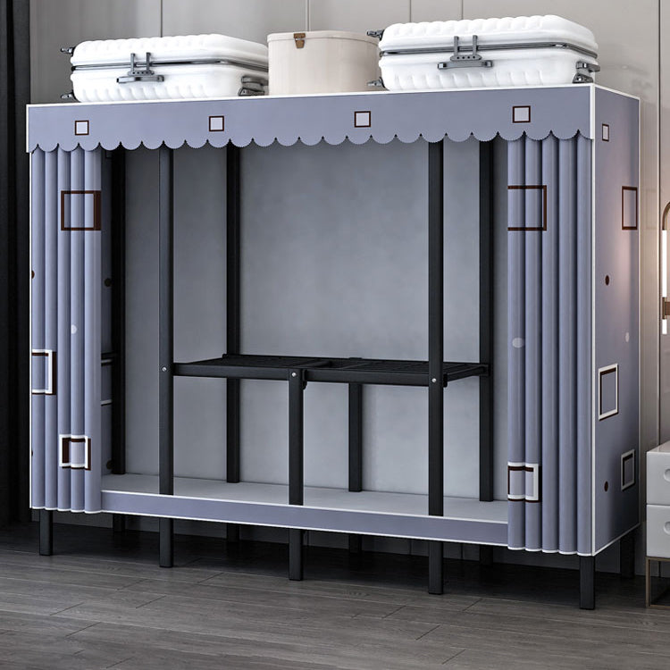 Gabinete de armario de acero de armario de estilo plegable de estilo contemporáneo para el hogar para el hogar