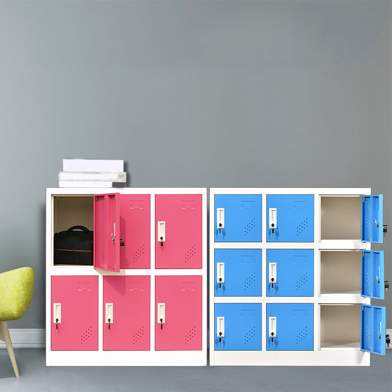 Armario de metal de vestuario de estilo moderno para el hogar, 35.43 "D x 16.54" W x 39.37 "H