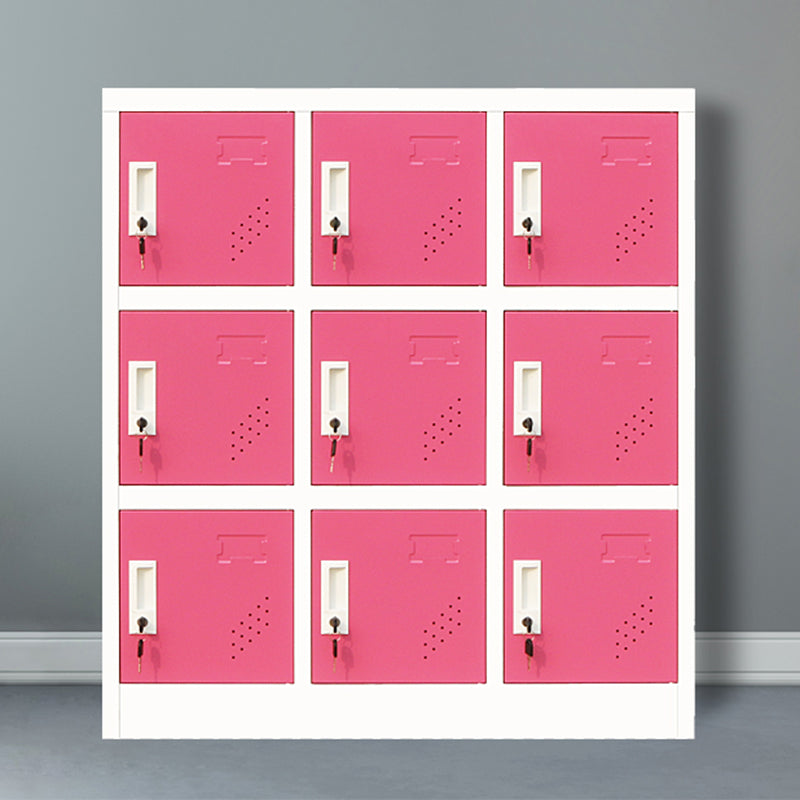 Armario de metal de vestuario de estilo moderno para el hogar, 35.43 "D x 16.54" W x 39.37 "H