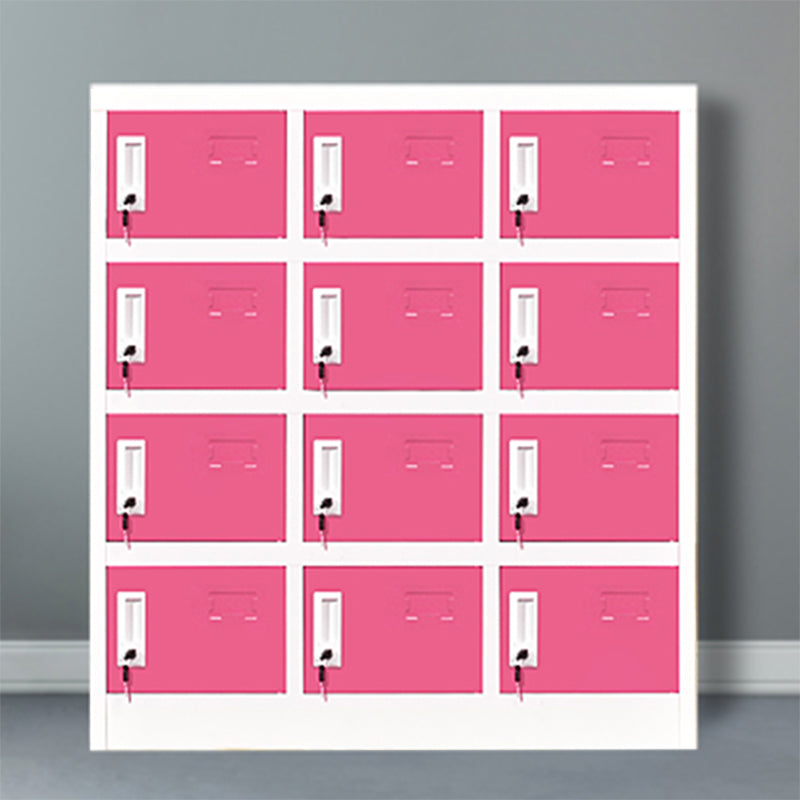 Armario de metal de vestuario de estilo moderno para el hogar, 35.43 "D x 16.54" W x 39.37 "H