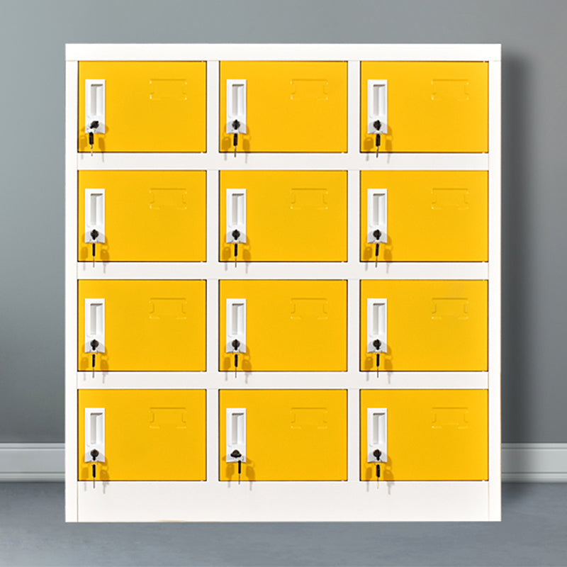 Armario de metal de vestuario de estilo moderno para el hogar, 35.43 "D x 16.54" W x 39.37 "H