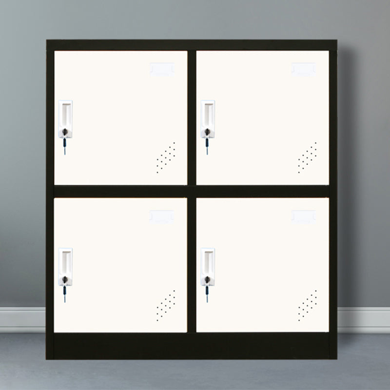 Armario de metal de vestuario de estilo moderno para el hogar, 35.43 "D x 16.54" W x 39.37 "H