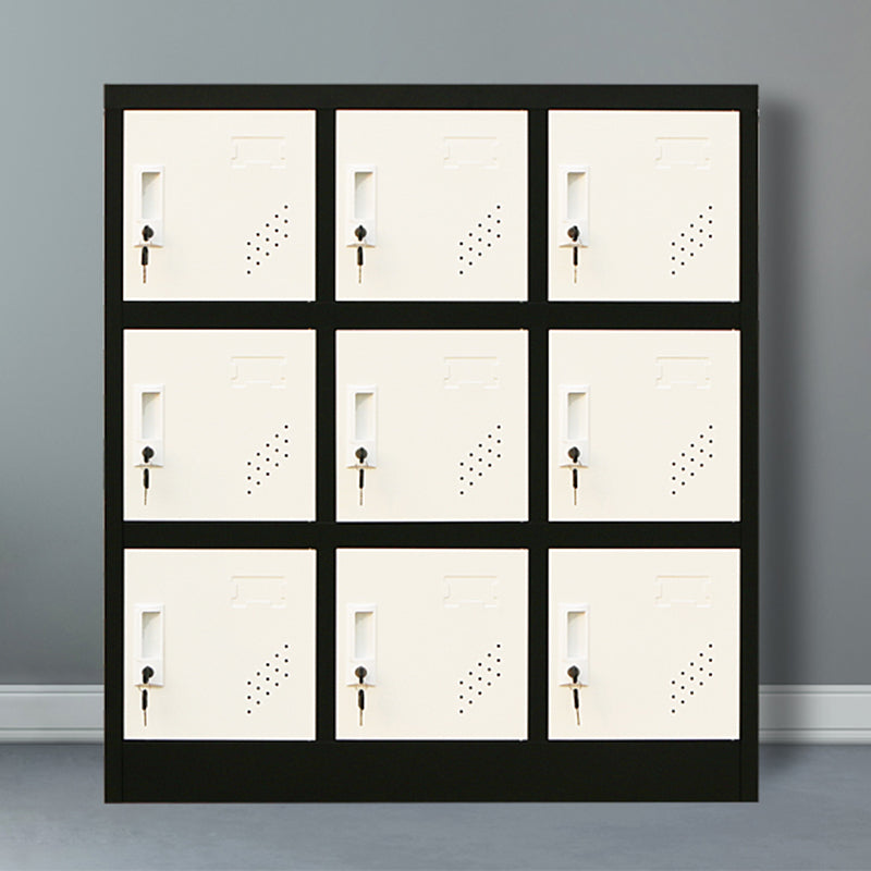 Armario de metal de vestuario de estilo moderno para el hogar, 35.43 "D x 16.54" W x 39.37 "H