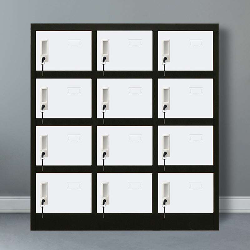 Armario de metal de vestuario de estilo moderno para el hogar, 35.43 "D x 16.54" W x 39.37 "H