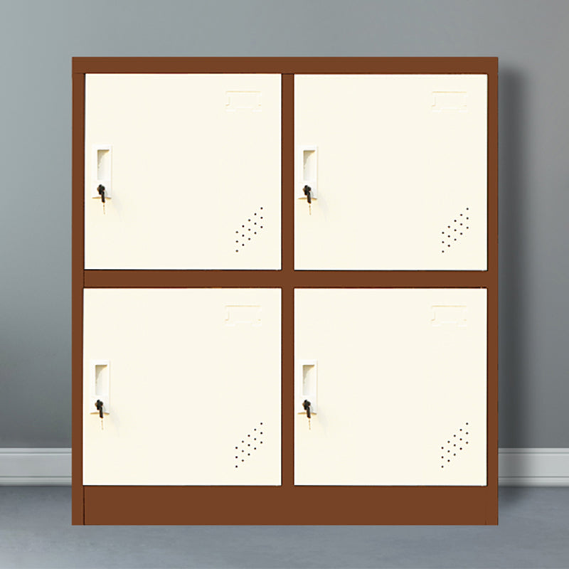 Armario de metal de vestuario de estilo moderno para el hogar, 35.43 "D x 16.54" W x 39.37 "H