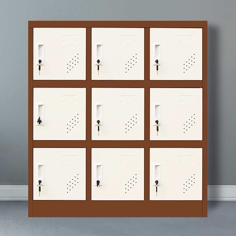 Armario de metal de vestuario de estilo moderno para el hogar, 35.43 "D x 16.54" W x 39.37 "H