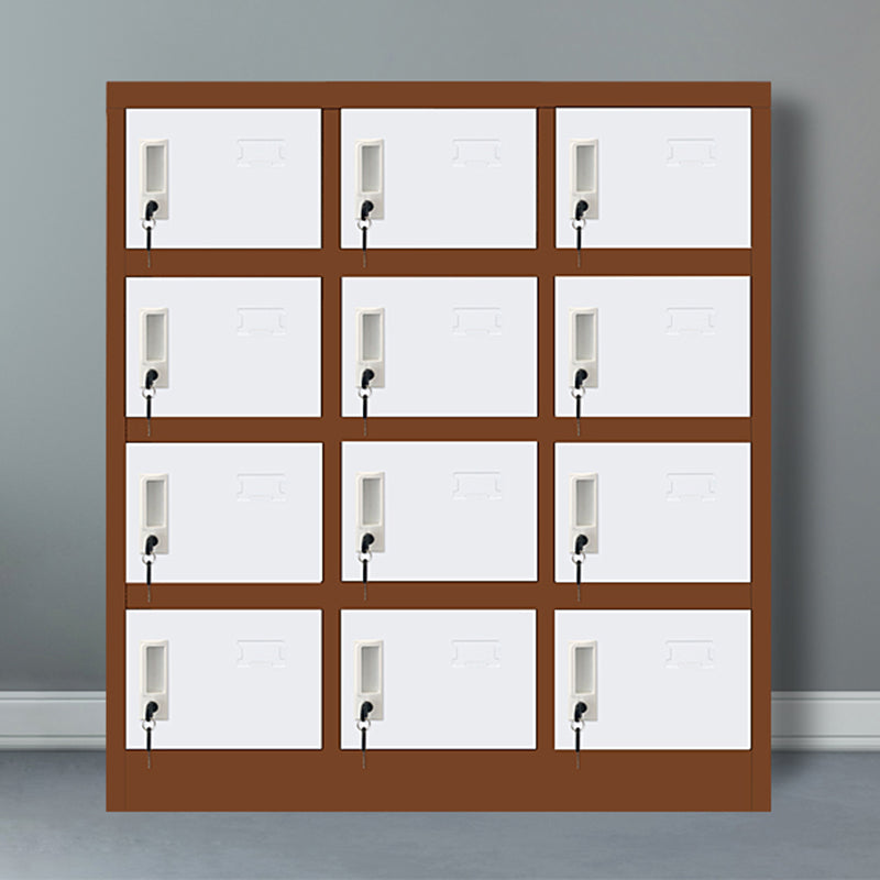 Armario de metal de vestuario de estilo moderno para el hogar, 35.43 "D x 16.54" W x 39.37 "H