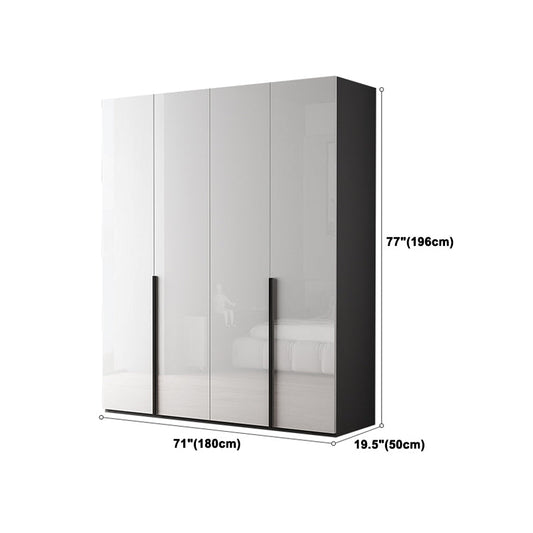 Armario moderno Armario Madera de ingeniería Armario con cajón